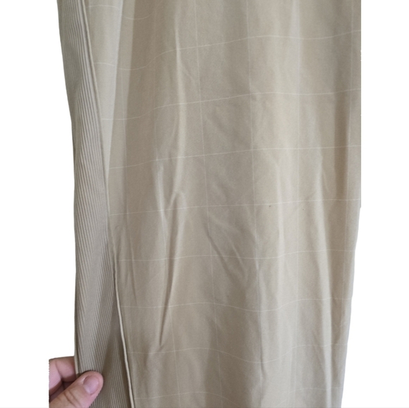 Athleta Brooklyn Textured Jogger Windowpane Silt Taupe 16 - Picture 4 of 9